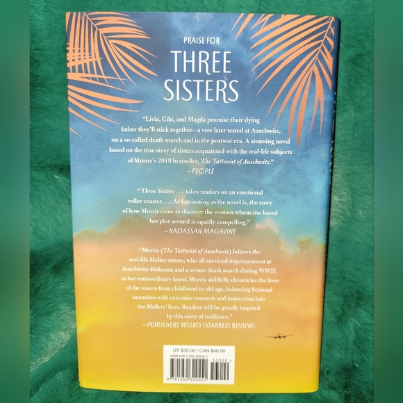 📚 Heather Morris "Sisters Under The Rising Sun" Hardcover Historical Fiction - Picture 3 of 4